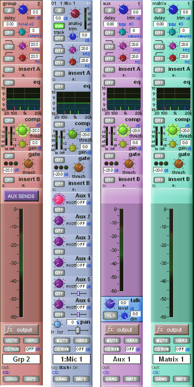 DiGiCo SD9 — Tranche