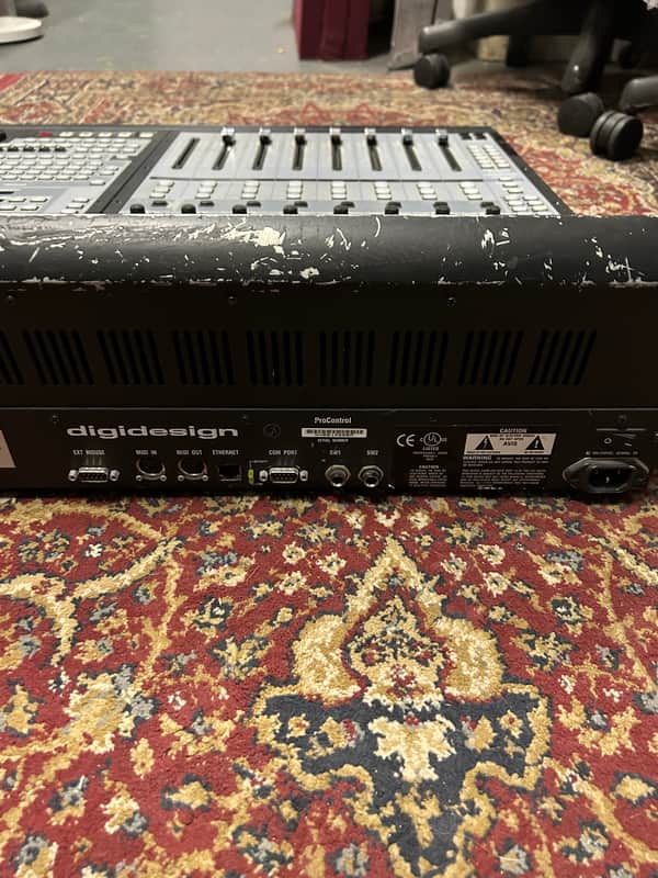Digidesign ProControl Edit Pack — Face arrière