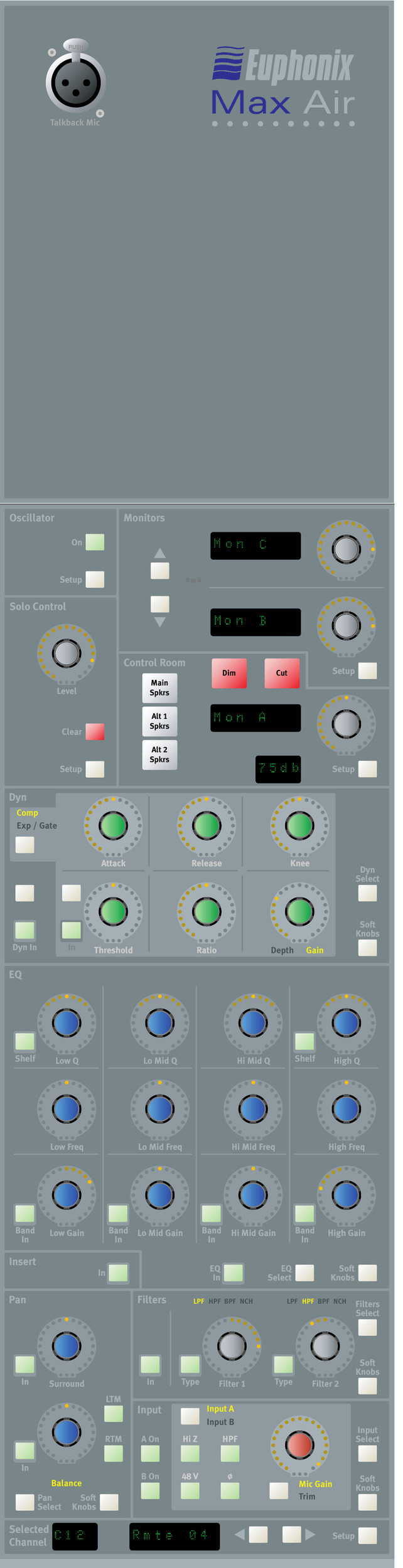 Euphonix Max Air — Tranche
