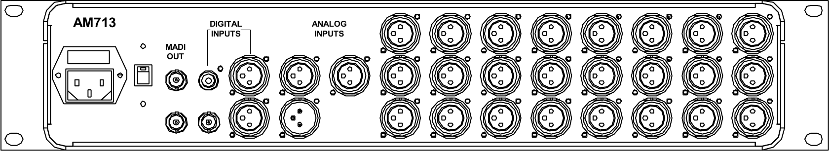 Euphonix Max Air — Face arrière