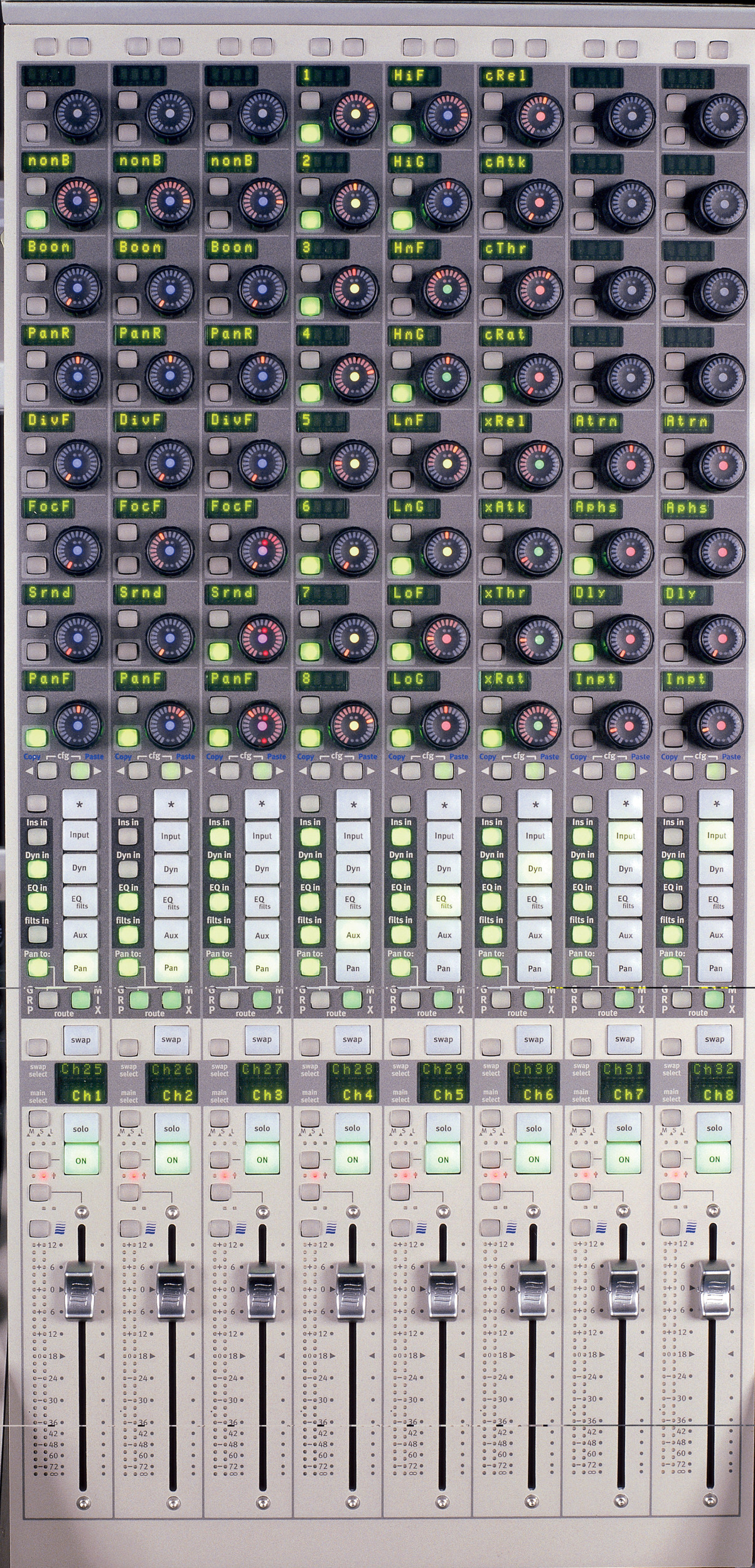 Euphonix System 5 — Channel strip
