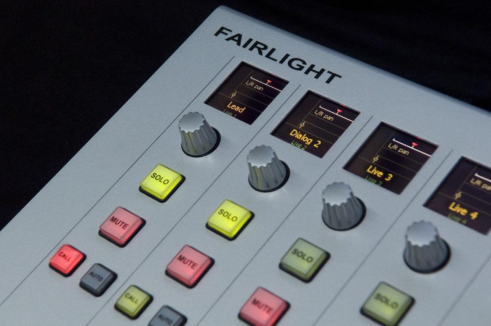 Fairlight Xynergi — Channel strip