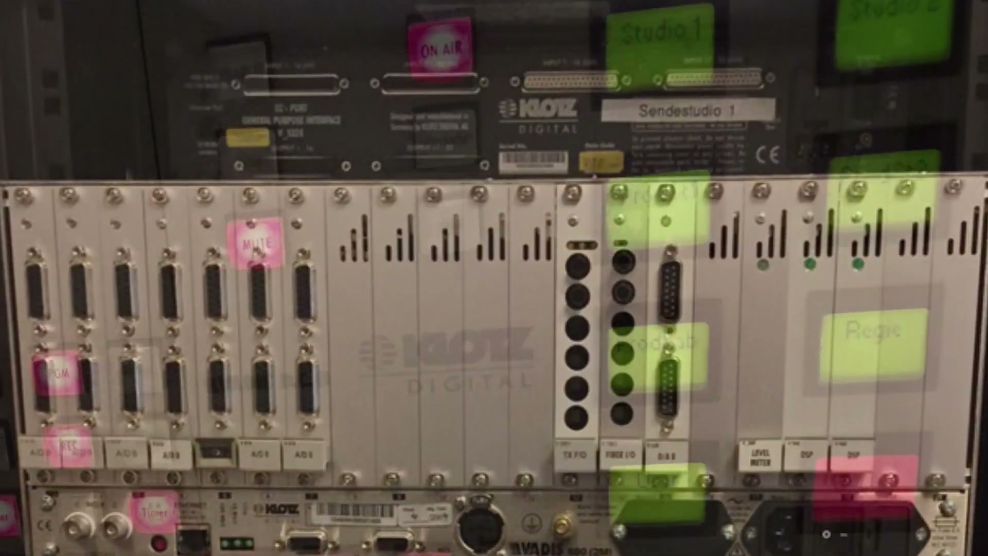 KLOTZ Digital VADIS D.C.II — Rear I/O