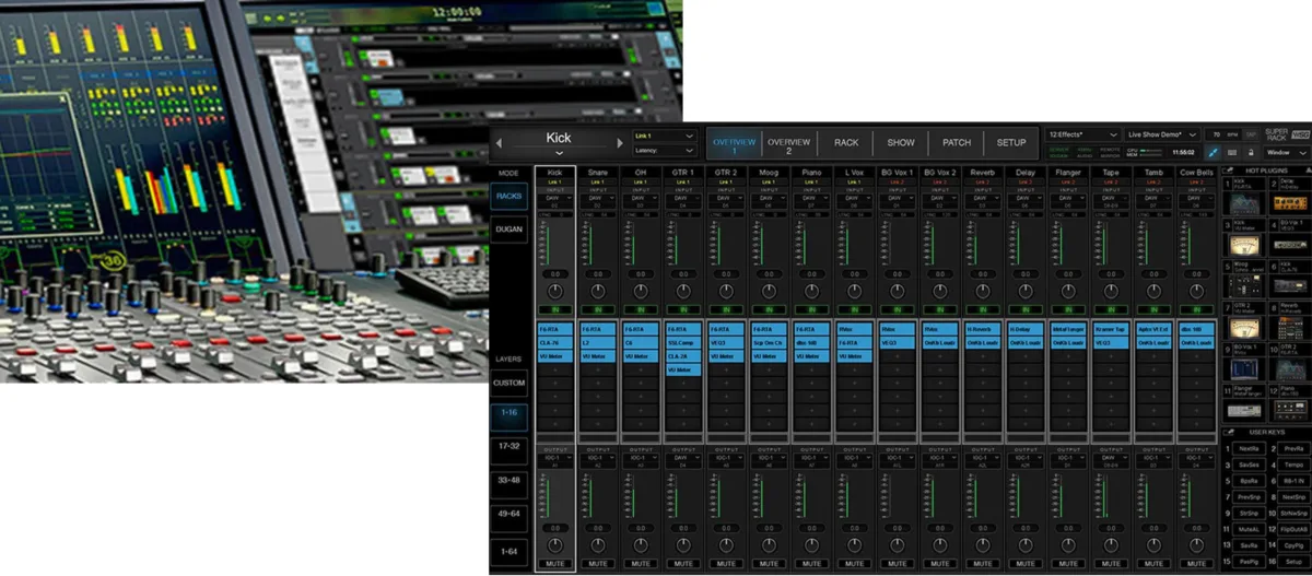 Waves plug-in integration on the mc²56