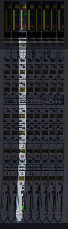 Lawo mc²90 — Channel strip
