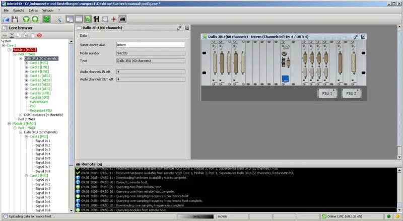 AdminHD screenshot