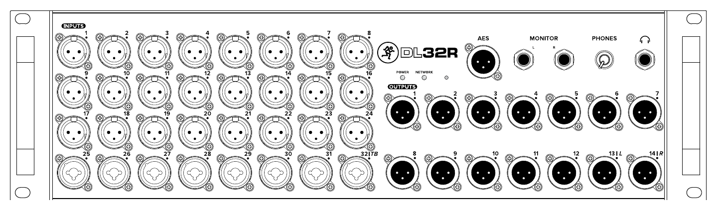 Mackie AXIS Digital Mixing System — Diagram