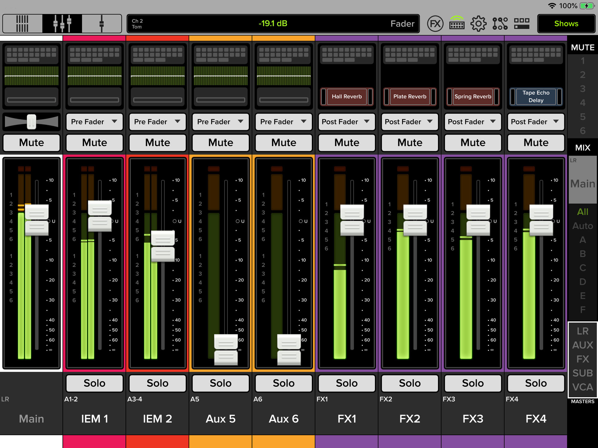 Mackie DL16S — Tranche