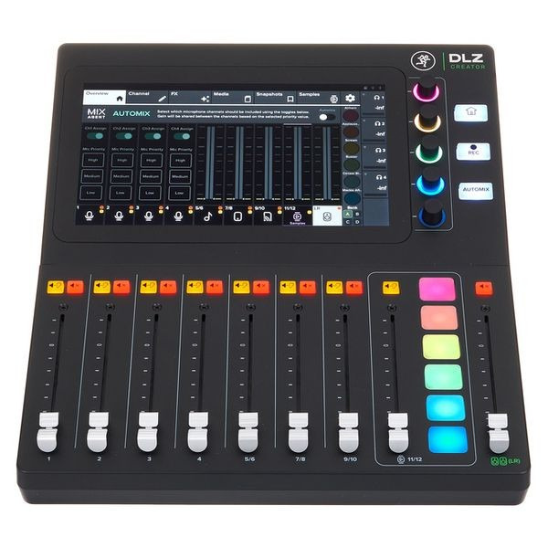Mackie DLZ Creator — Channel strip