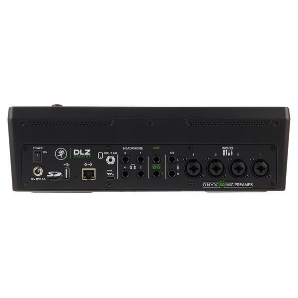 Mackie DLZ Creator — Rear I/O
