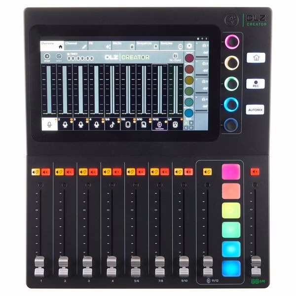 Touchscreen: mixing view