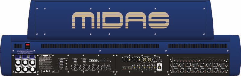 Midas PRO6 — Face arrière