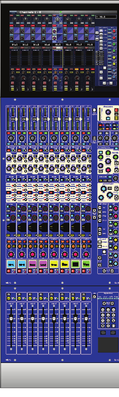 Midas XL8 — Channel strip