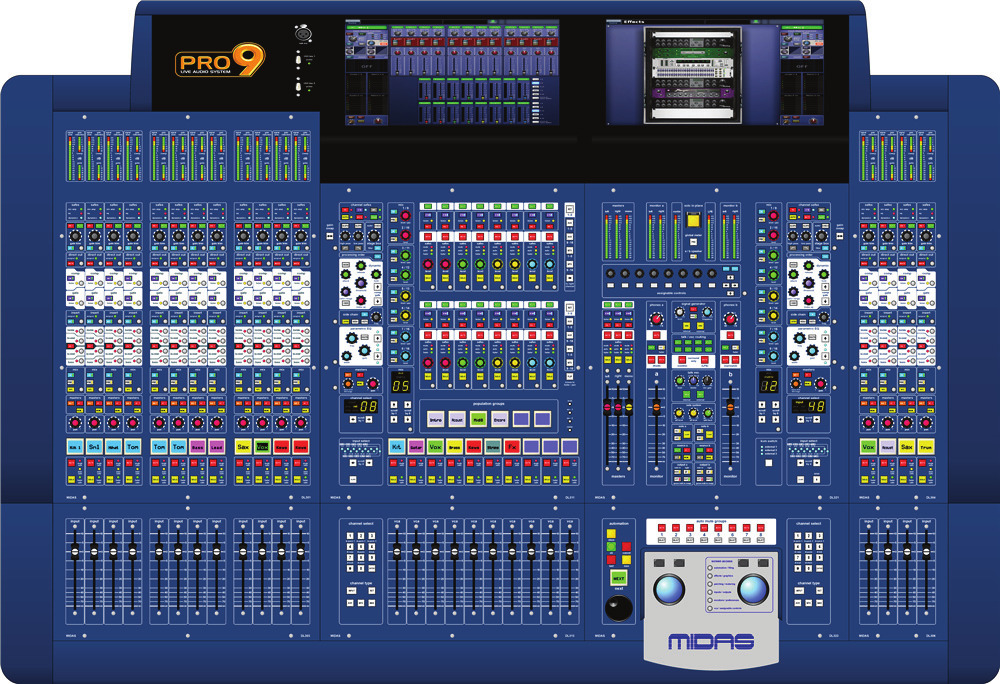 Midas PRO9 — Channel strip