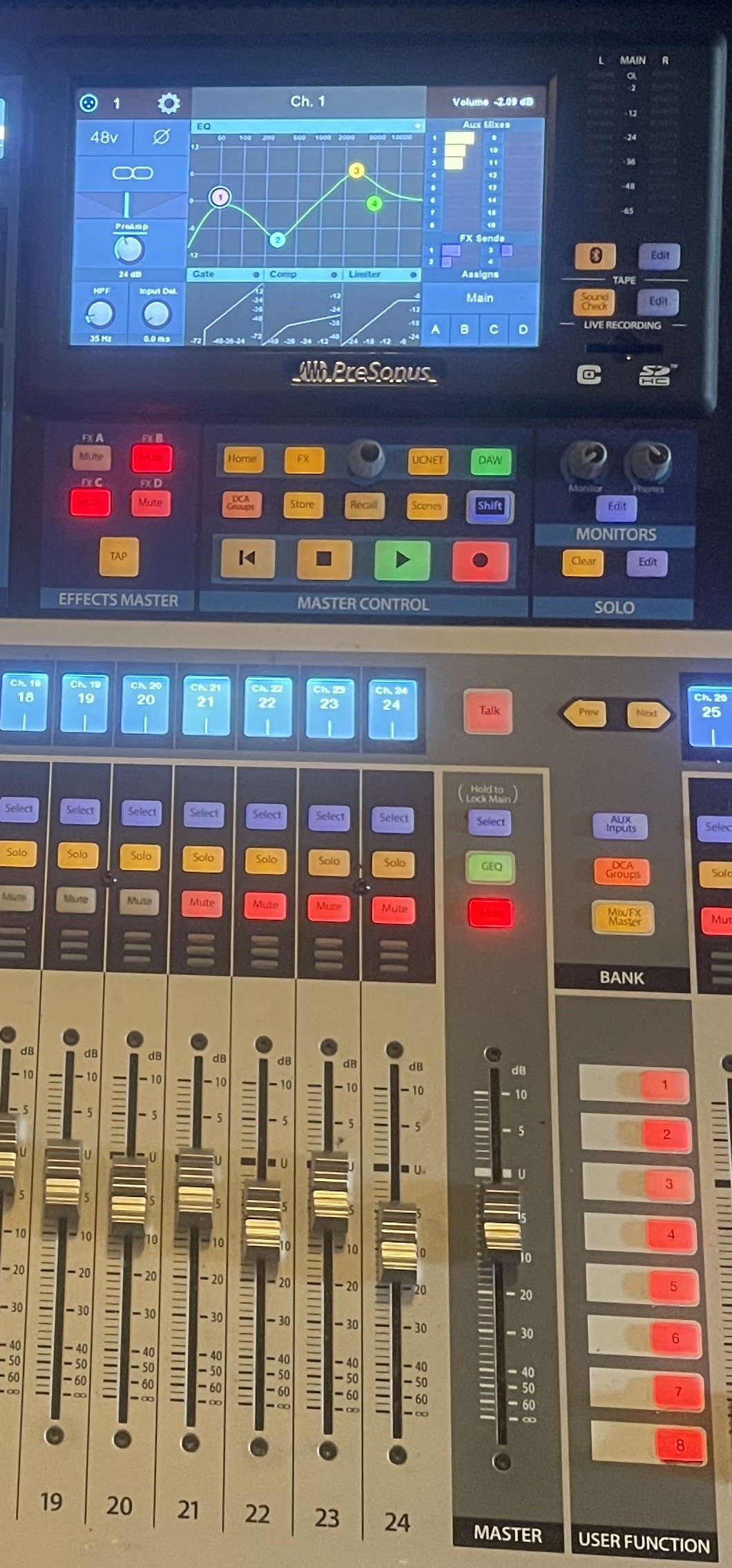 PreSonus StudioLive 32 Series III — Tranche