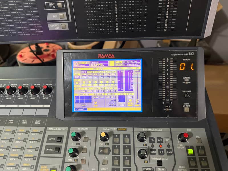 Ramsa WR-DA7 — Tranche