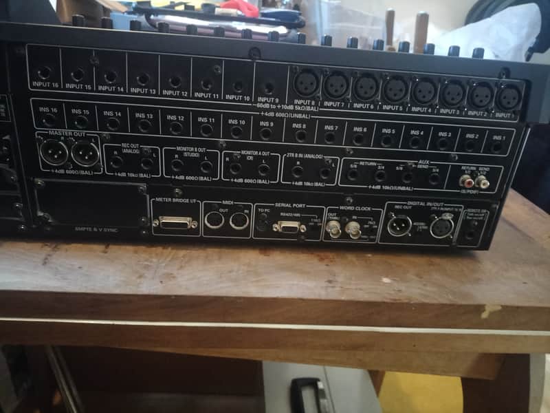 Ramsa WR-DA7 — Face arrière