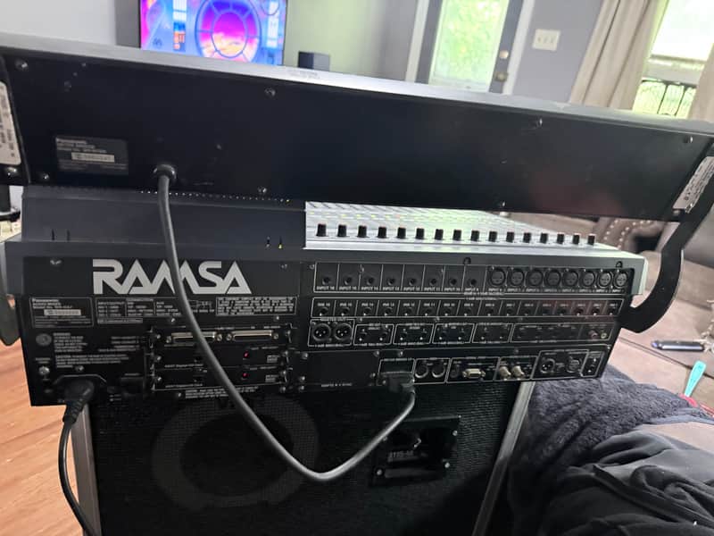 Ramsa WR-DA7 — Face arrière