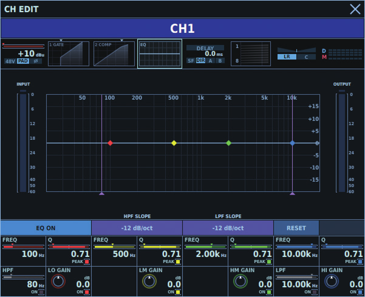 Roland M-5000 — Tranche