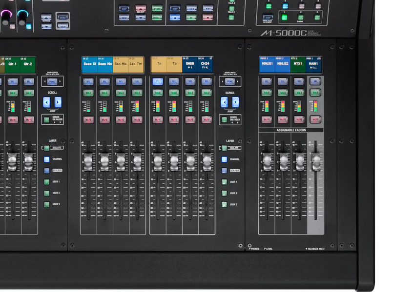 Roland M-5000C — Tranche