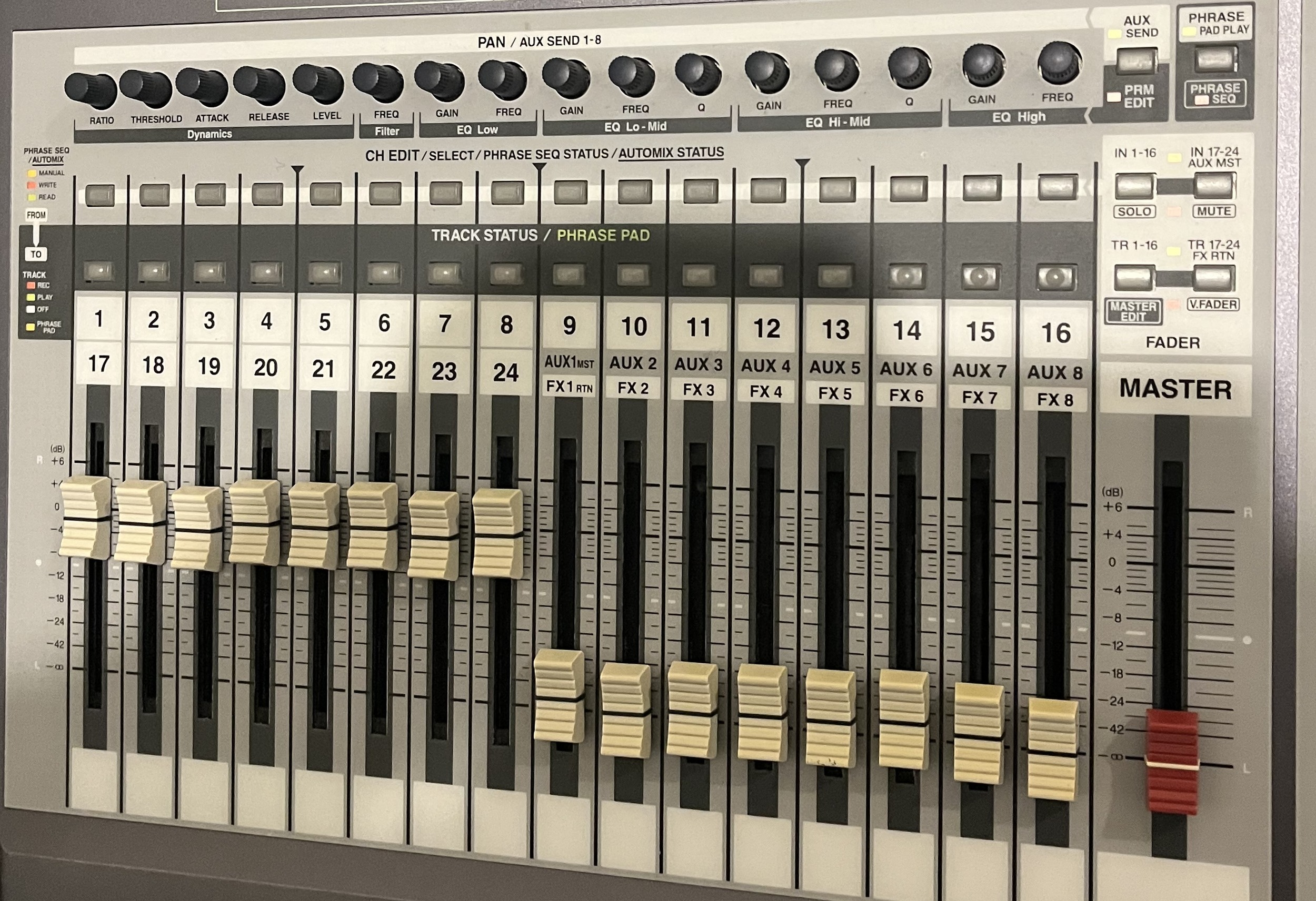Roland VS-2480 — Tranche