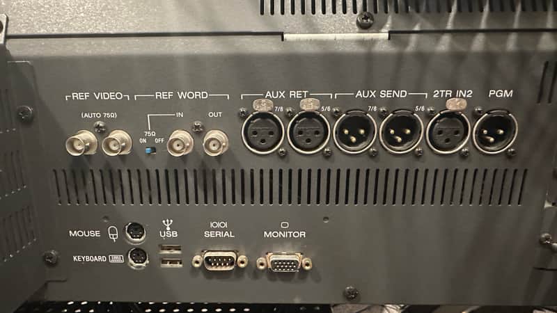 Sony DMX-R100 — Face arrière