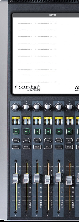 Soundcraft Si Performer — Tranche