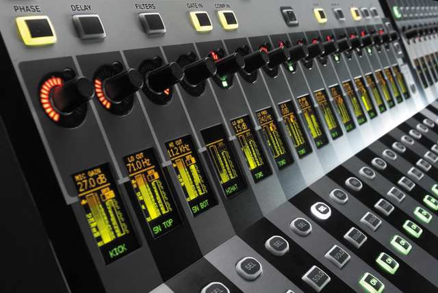 Soundcraft Si3 — Channel strip
