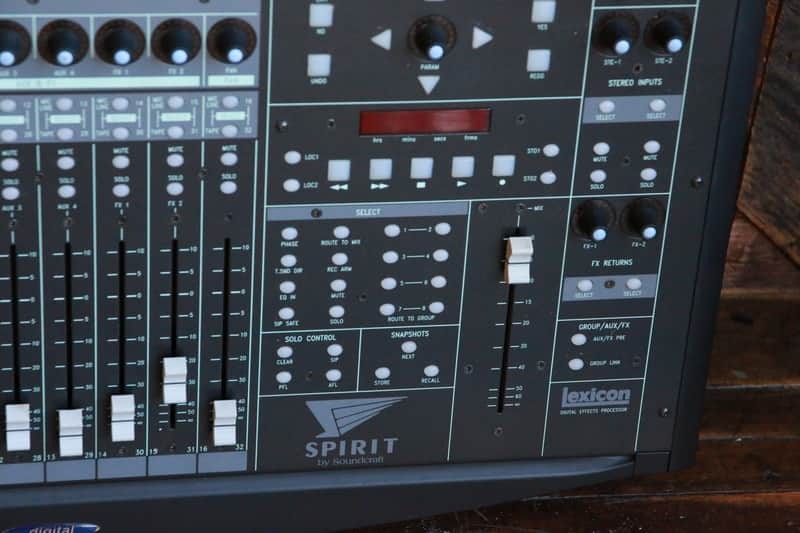 Soundcraft Spirit Digital 328 — Tranche