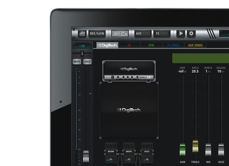 Soundcraft Ui12 — Channel strip