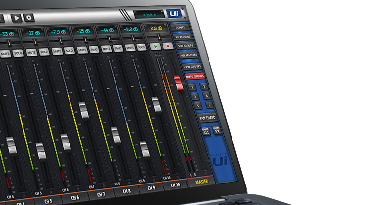 Soundcraft Ui12 — Channel strip