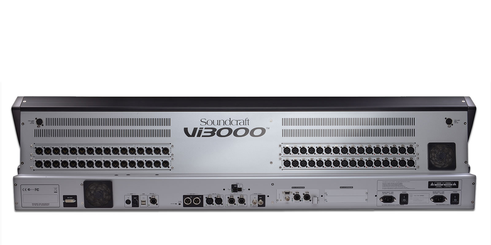 Soundcraft Vi3000 — Face arrière