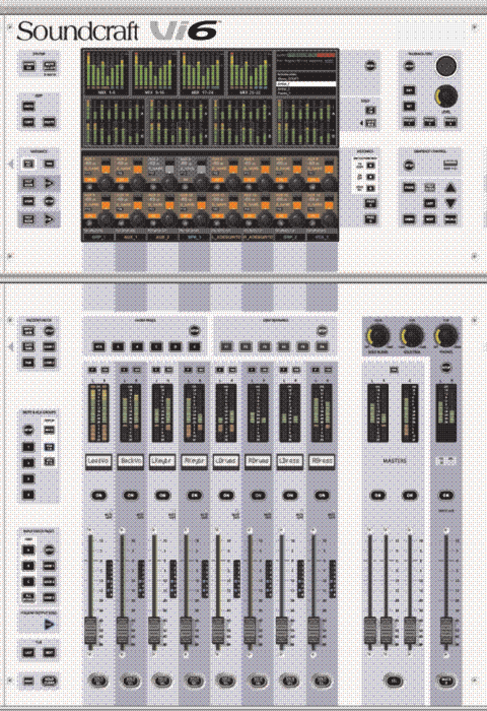Soundcraft Vi4 — Tranche