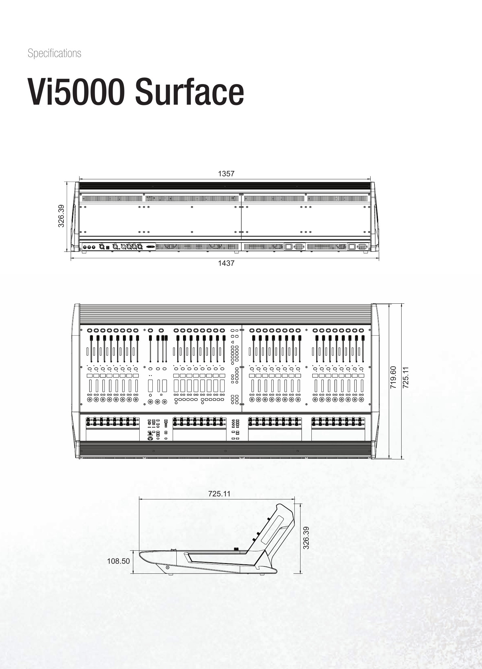 Soundcraft Vi5000 — Schéma