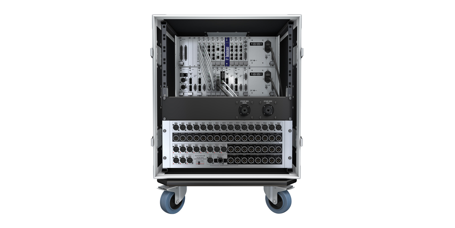 Soundcraft Vi5000 — Face arrière