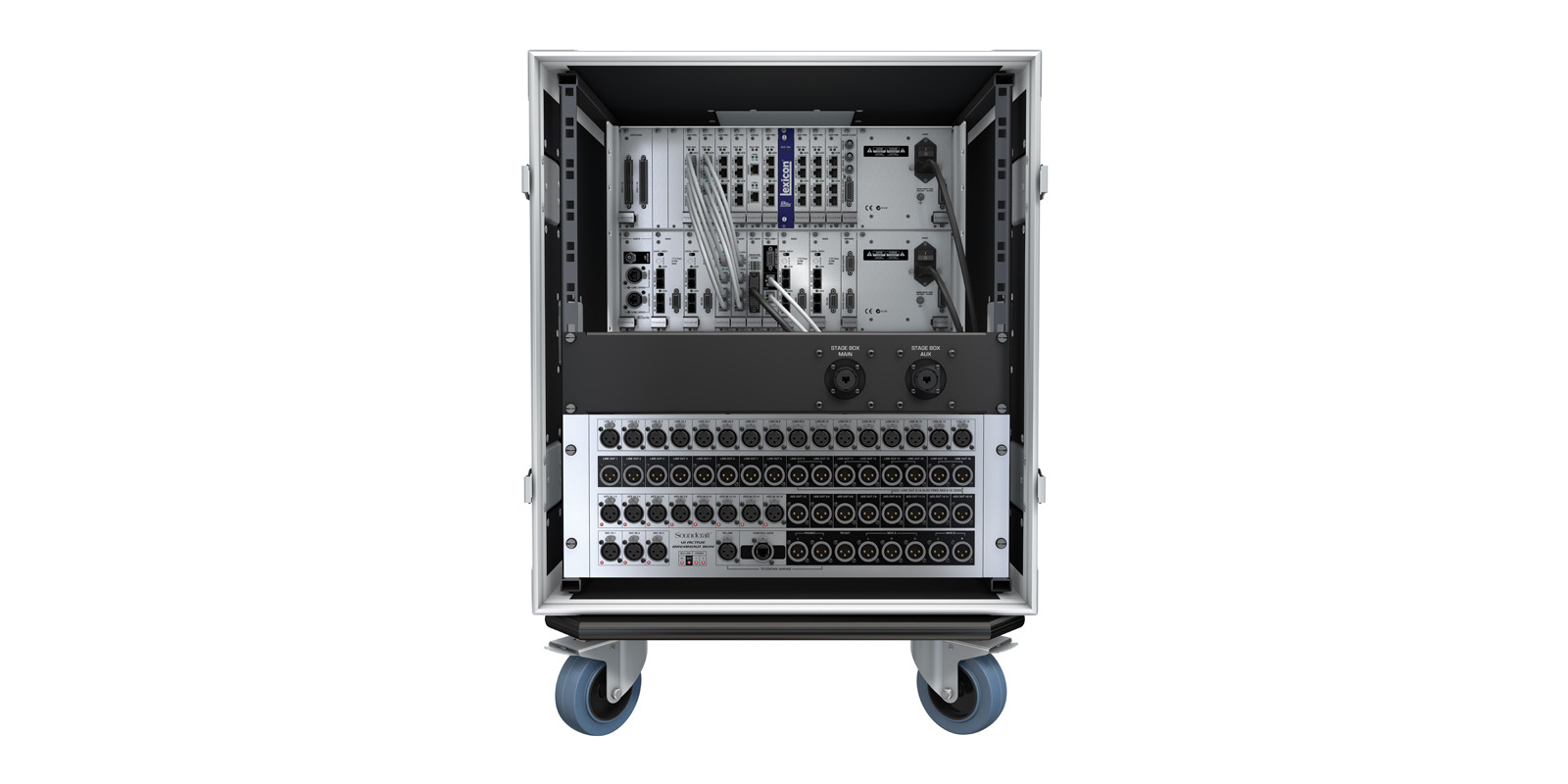 Soundcraft Vi7000 — Face arrière