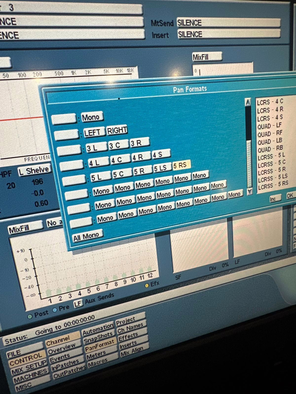 Software screen