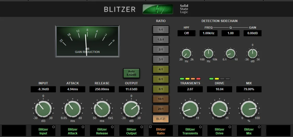 System T software: Blitzer processor (common to the System T range)