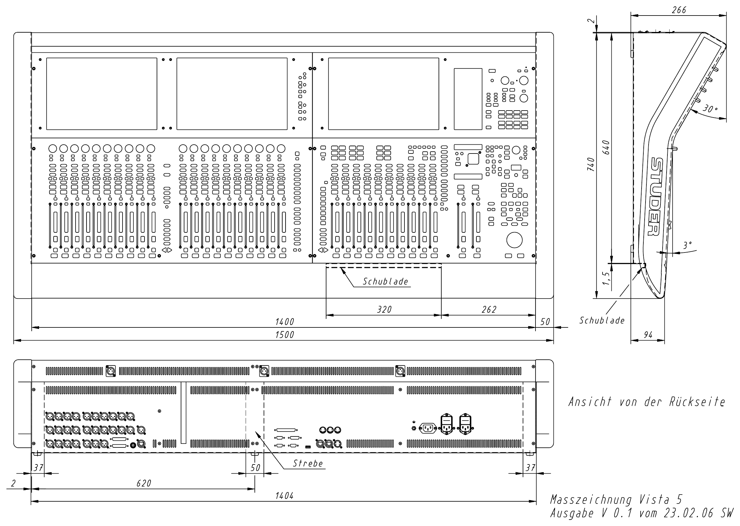 Studer Vista 5 — Schéma