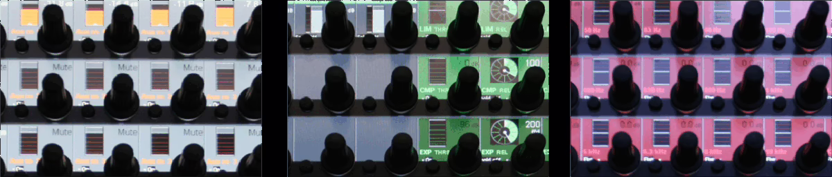 The Vista V's Vistonics touch displays