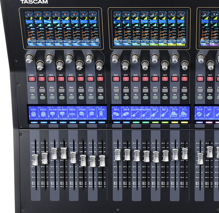 Tascam Sonicview 24 — Tranche