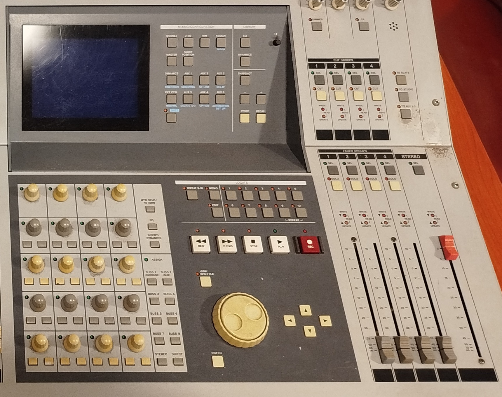 Tascam TM-D8000 — Channel strip