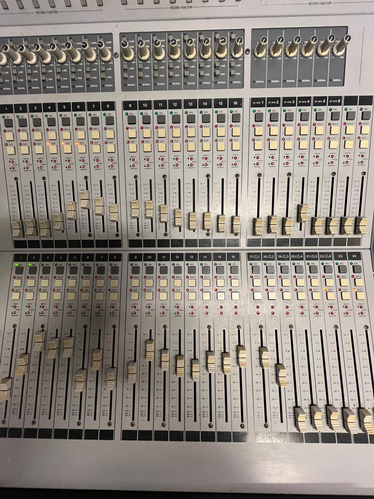 Tascam TM-D8000 — Channel strip