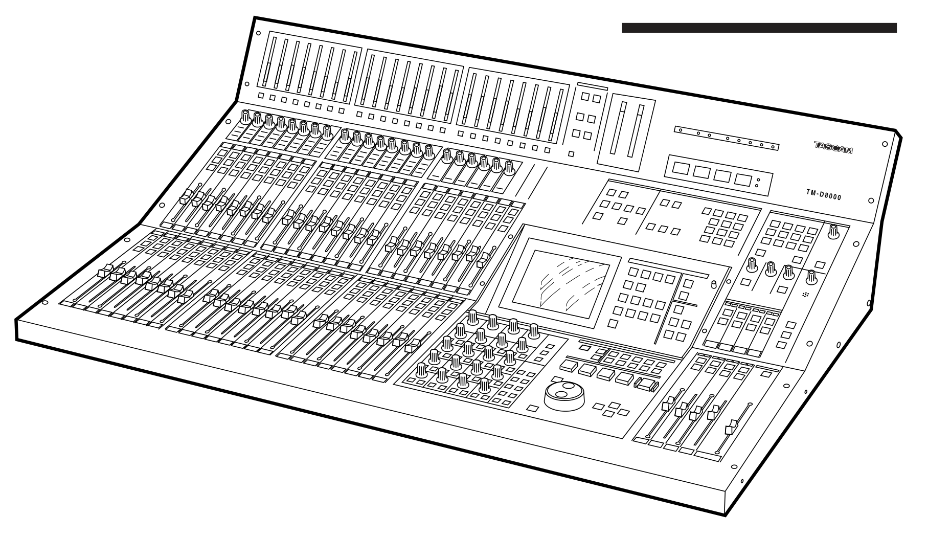 Tascam TM-D8000 — Diagram