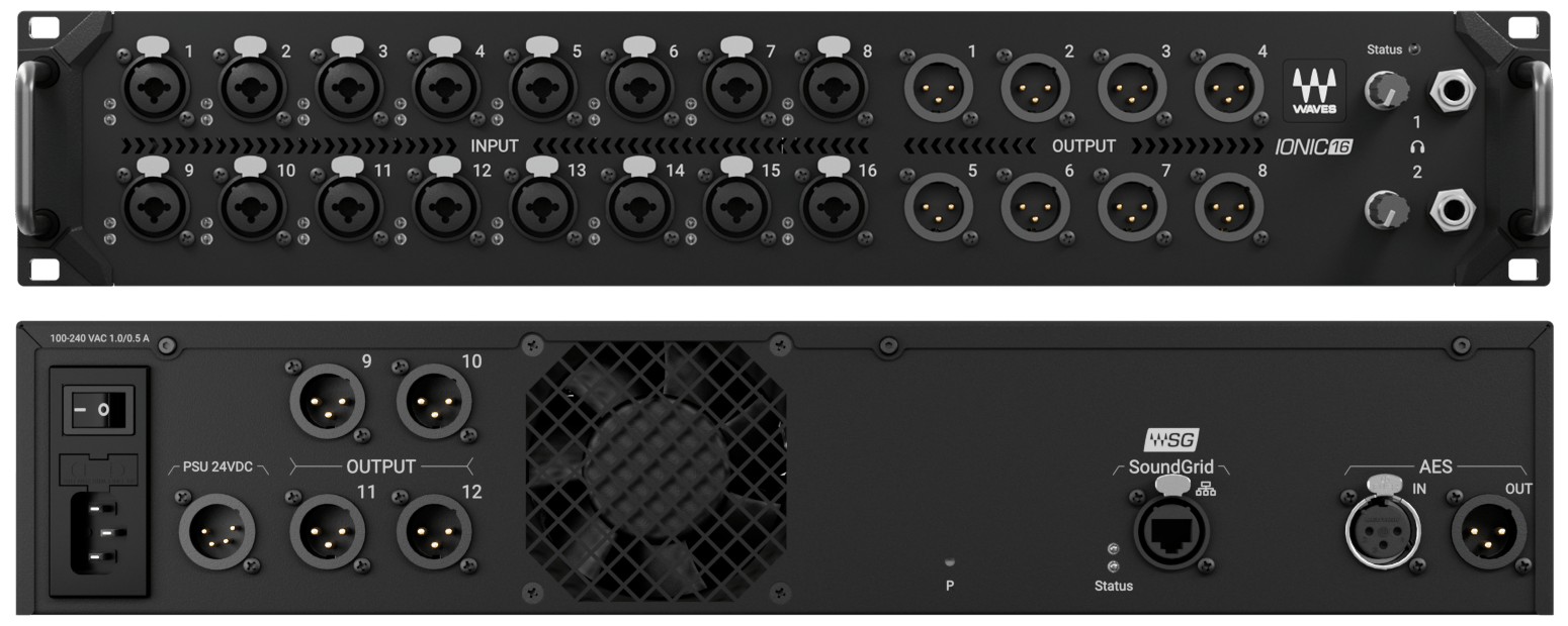 Waves LV1 — Face arrière