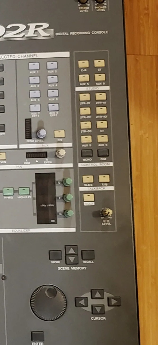 Yamaha 02R — Channel strip