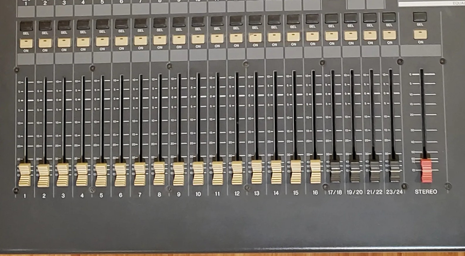 Yamaha 02R — Channel strip