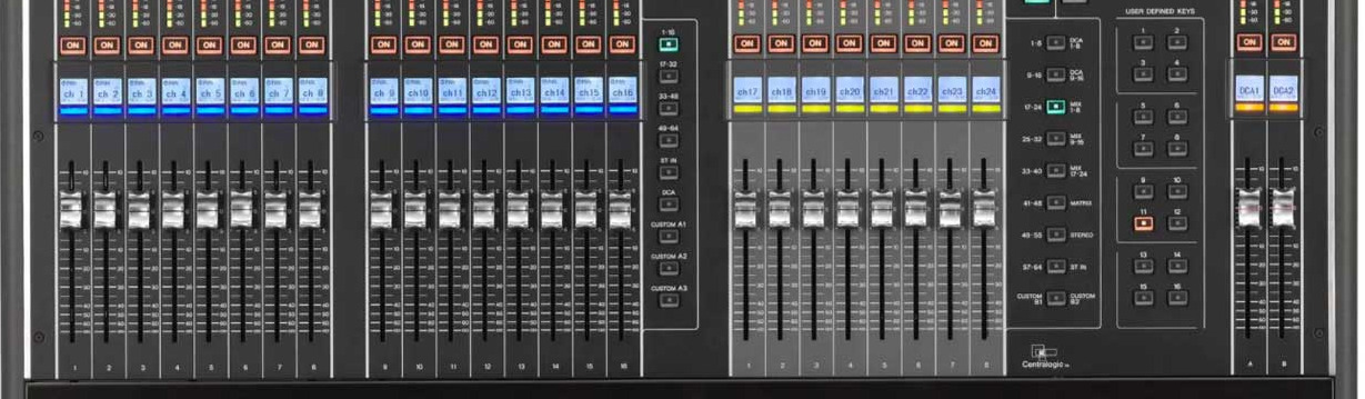 Yamaha CL3 — Channel strip