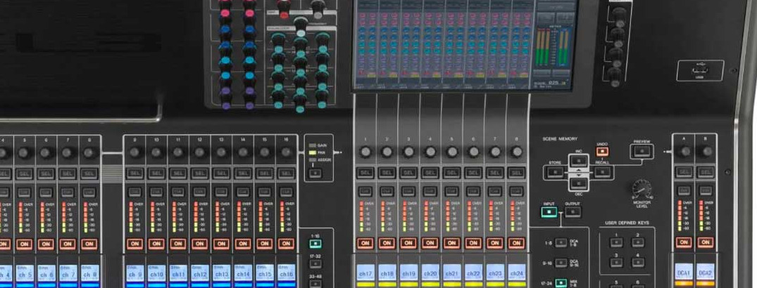 Yamaha CL3 — Channel strip