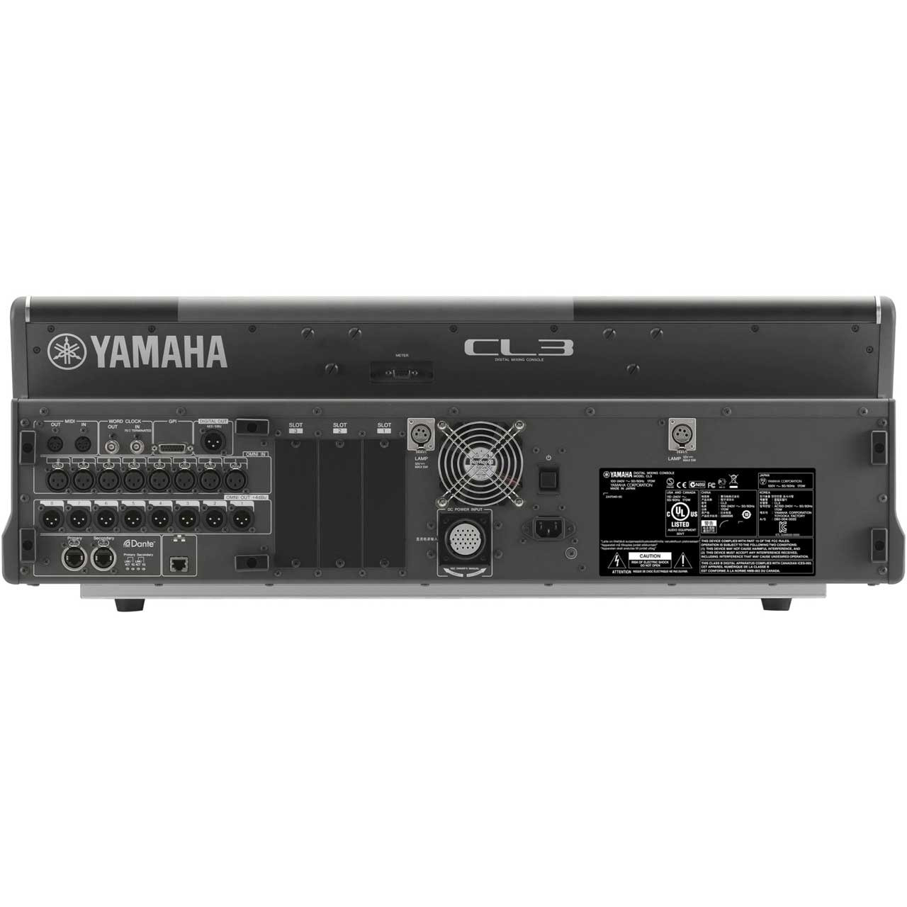 Yamaha CL3 — Rear I/O